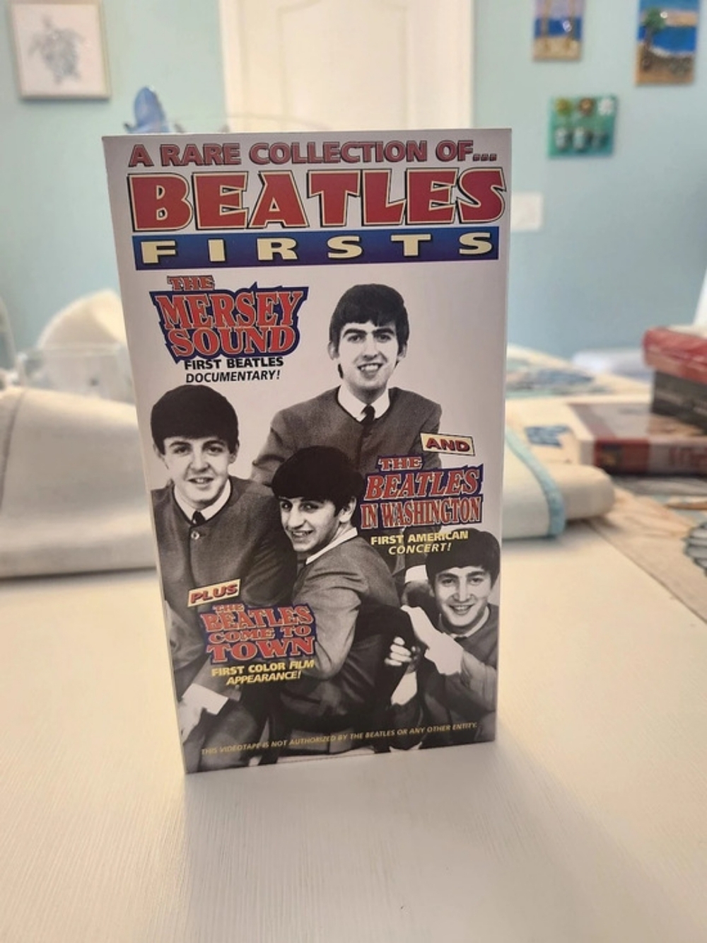 GoodTimes Home Video A Rare Collection of... Beatles Firsts VHS NTSC 1995